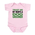 thumbnail image 1 of CafePress - Trust Me My Moms A Dog Groomer Body Suit - Baby Light Bodysuit, Size Newborn - 24 Months, 1 of 4