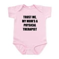 thumbnail image 1 of CafePress - Trust Me My Moms A Physical Therapist Body Suit - Baby Light Bodysuit, Size Newborn - 24 Months, 1 of 4