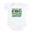 thumbnail image 1 of CafePress - Trust Me My Moms A Physician Assistant Body Suit - Baby Light Bodysuit, Size Newborn - 24 Months, 1 of 4