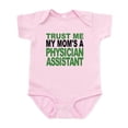 thumbnail image 1 of CafePress - Trust Me My Moms A Physician Assistant Body Suit - Baby Light Bodysuit, Size Newborn - 24 Months, 1 of 4
