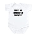 thumbnail image 1 of CafePress - Trust Me My Moms A Scientist Body Suit - Baby Light Bodysuit, Size Newborn - 24 Months, 1 of 4