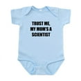 thumbnail image 1 of CafePress - Trust Me My Moms A Scientist Body Suit - Baby Light Bodysuit, Size Newborn - 24 Months, 1 of 4