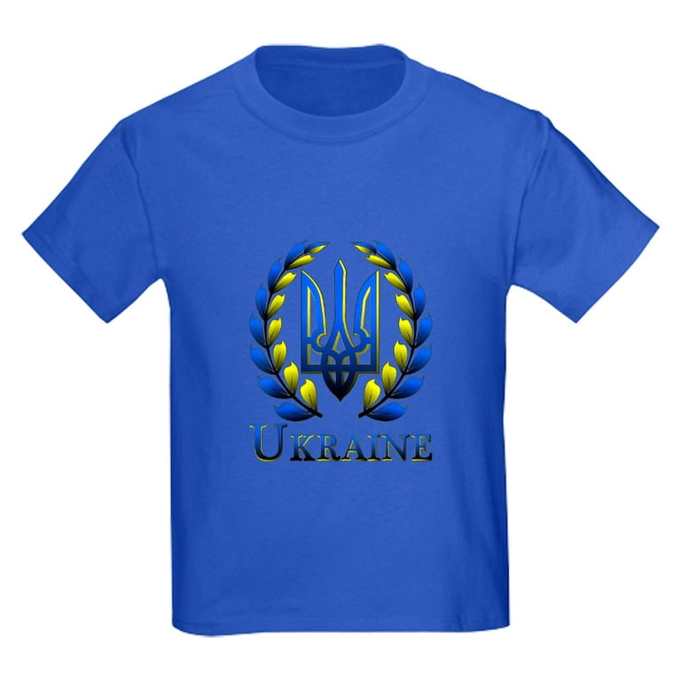 Tryzub Flag Of Ukraine Ukrainian T-Shirt Tryzub Flag Of Ukraine Ukrainian T-Shirt