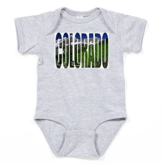 CafePress - Tshirtcolorado02 Body Suit - Cute Infant Bodysuit Baby Romper - Size Newborn - 24 Months