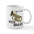 thumbnail image 1 of CafePress - Tuba Players Kick Brass Mug - 11 oz Ceramic Mug - Novelty Coffee Tea Cup, 1 of 4