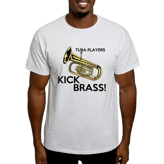 CafePress - Tuba Players Kick Brass T Shirt - Men's Classic Graphic T-Shirt