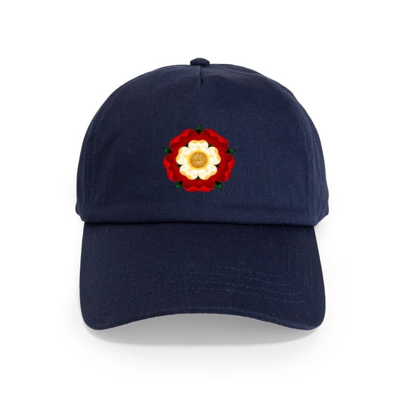 CafePress - Tudor Rose Cap - Adjustable 100% Brushed Unisex Casual Cotton Baseball Cap, Beige, 1