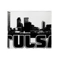 thumbnail image 1 of CafePress - Tulsa Skyline Throw Blanket - Soft Fleece Throw Blanket, 50"x60" for All Ages, 1 of 4