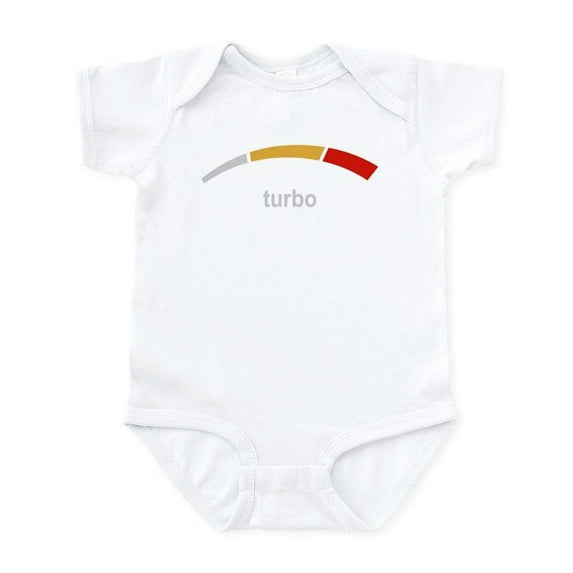 CafePress - Turbo Infant Bodysuit - Baby Light Bodysuit, Size Newborn - 24 Months