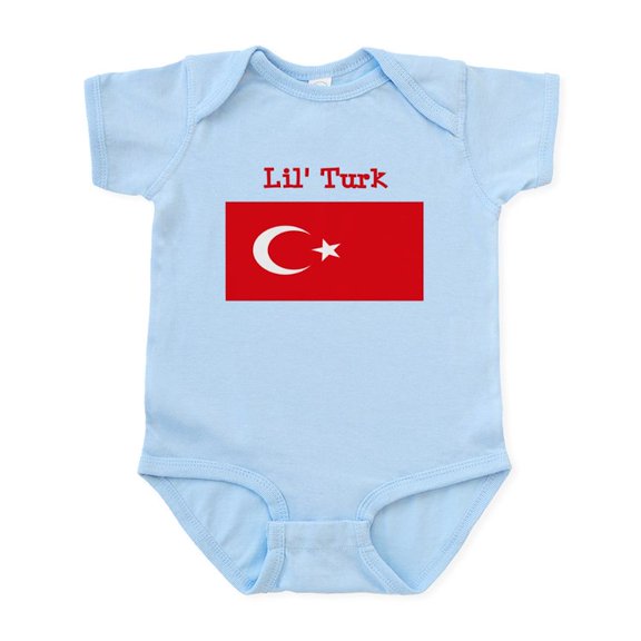 CafePress - Turk Infant Bodysuit - Baby Light Bodysuit, Size Newborn - 24 Months