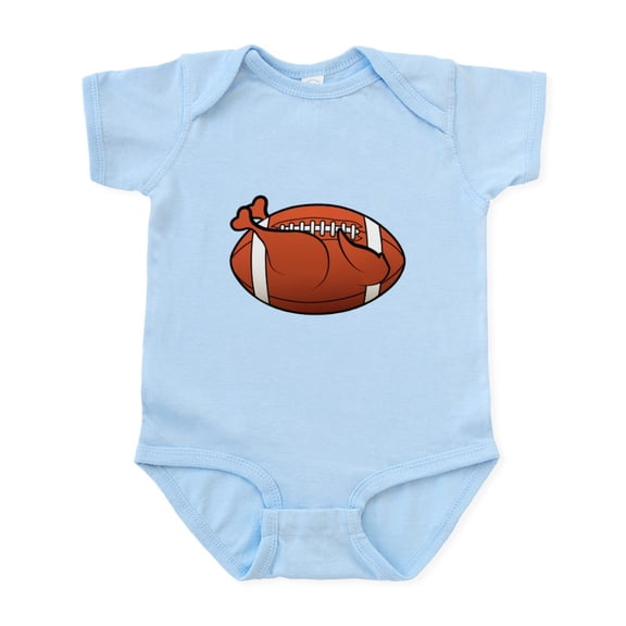 CafePress - Turkey Football Body Suit - Baby Light Bodysuit, Size Newborn - 24 Months