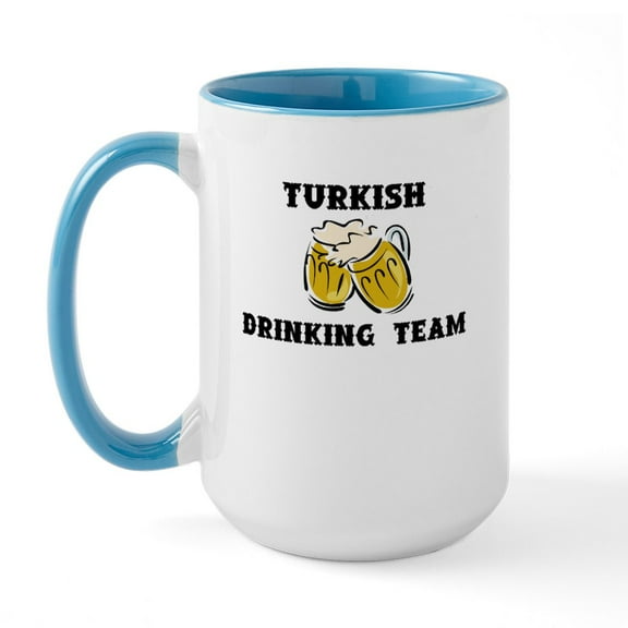 CafePress - Turkish Large Mug - 15 oz Ceramic Large White Novelty Mug
