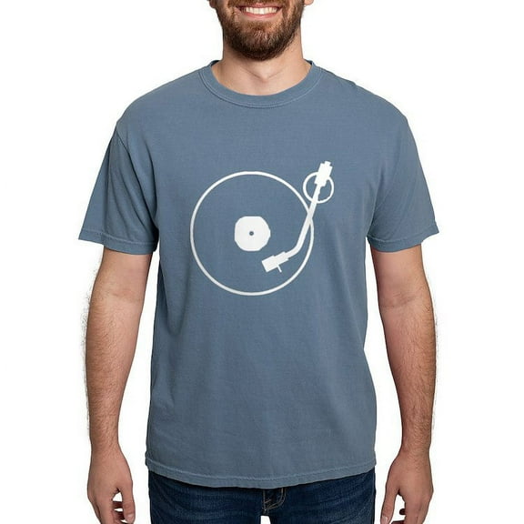CafePress - Turntable T Shirt - Mens Comfort Colors Shirt