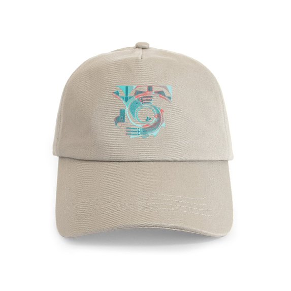 CafePress - Turquoise Dawn Cap - Adjustable 100% Brushed Unisex Casual Cotton Baseball Cap, Beige, 1