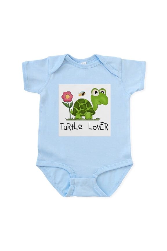 - Turtle Lover Infant Bodysuit - Baby Light Bodysuit, Size Newborn - 24 Months
