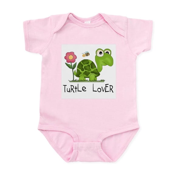 CafePress - Turtle Lover Infant Bodysuit - Baby Light Bodysuit, Size Newborn - 24 Months