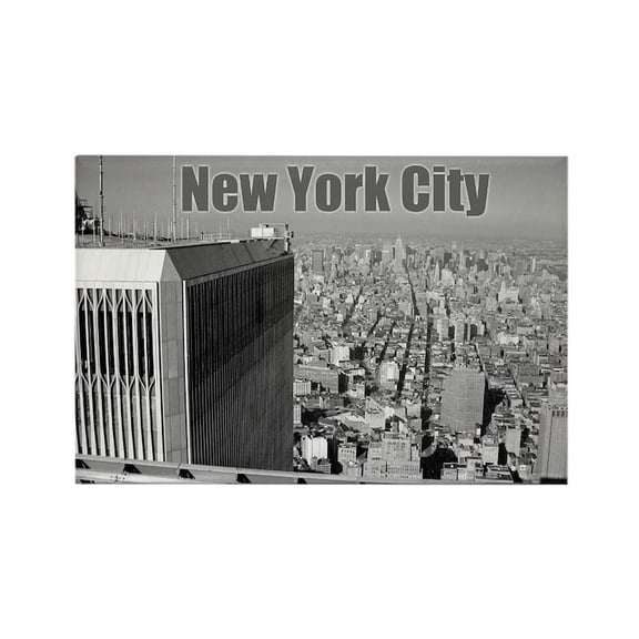 CafePress - Twin Towers WTC New York City Magnets - Rectangle Magnet, 2"x3" Refrigerator Magnet