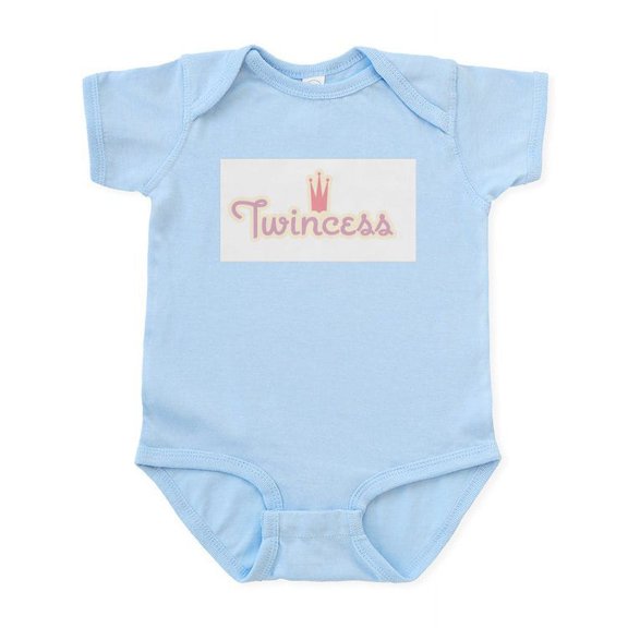 CafePress - Twincess Infant Bodysuit - Baby Light Bodysuit, Size Newborn - 24 Months