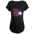 thumbnail image 1 of CafePress - Twinkle Twinkle Pink Maternity Dark T Shirt - Maternity Dark T-Shirt, 1 of 3