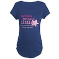 thumbnail image 1 of CafePress - Twinkle Twinkle Pink Maternity Dark T Shirt - Maternity Dark T-Shirt, 1 of 3