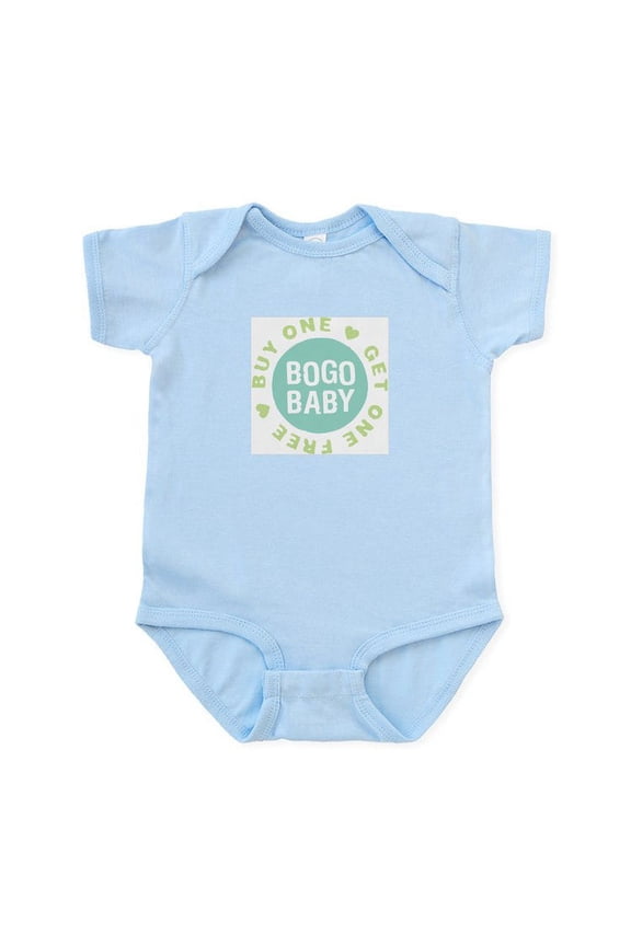 - Twins Buy One, Get One Free Infant Bodysuit 1 - Baby Light Bodysuit, Size Newborn - 24 Months