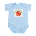 thumbnail image 1 of CafePress - Twins Cute As A Button Infant Bodysuit - Baby Light Bodysuit, Size Newborn - 24 Months, 1 of 4