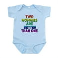 thumbnail image 1 of CafePress - Two Mommies, Infant Bodysuit - Baby Light Bodysuit, Size Newborn - 24 Months, 1 of 4