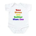 thumbnail image 1 of CafePress - Two Moms Infant Creeper - Baby Light Bodysuit, Size Newborn - 24 Months, 1 of 4