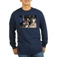 thumbnail image 1 of CafePress - Two Wolf Long Sleeve T Shirt - Long Sleeve Dark T-Shirt, 1 of 4