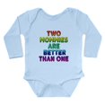 thumbnail image 1 of CafePress - Twomommies_BABY Body Suit - Long Sleeve Cotton Baby Bodysuit, 1 of 4