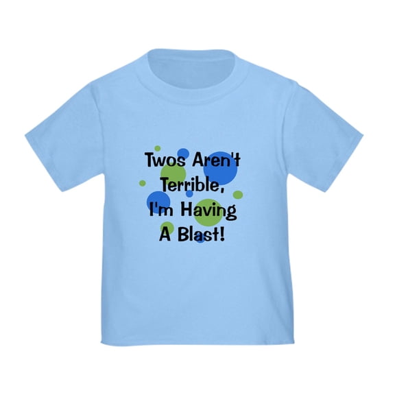 CafePress - Twos Aren't Terrible Toddler T Shirt - Cute Toddler T-Shirt, 100% Cotton