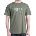 thumbnail image 1 of CafePress - Type 1:The Real Diabetes - Men's Classic Graphic Cotton T-Shirt, 1 of 4