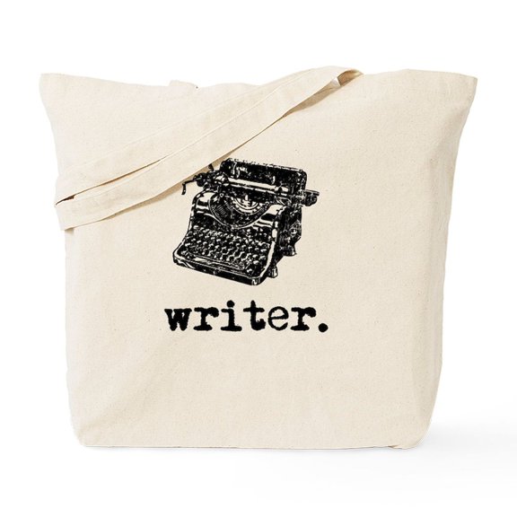 CafePress - Type Writer Tote Bag - Unisex Canvas Tote Bag, Beige, 1-Piece