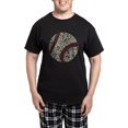 thumbnail image 1 of CafePress - Typographic Baseball Slang Words Pajamas - Men's Dark Loose Fit Cotton Pajama Set, 1 of 7