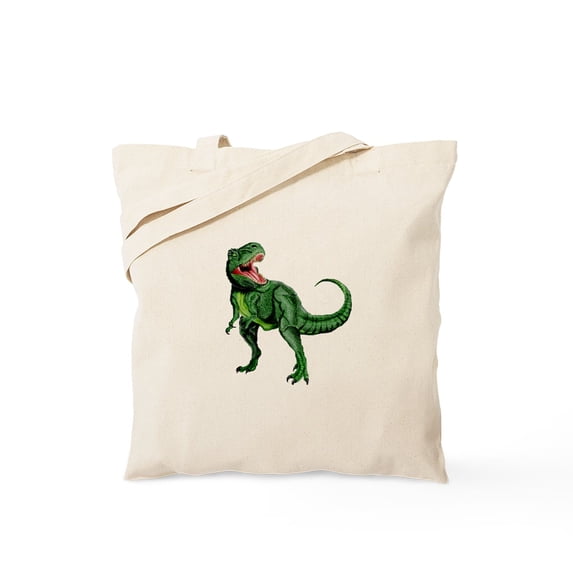 CafePress - Tyrannosaurus Tote Bag - Unisex Canvas Tote Bag, Beige, 1-Piece