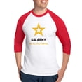 thumbnail image 1 of CafePress - U.S. Army® Black And Gold Log - Cotton Baseball Jersey, 3/4 Raglan Sleeve Shirt, 1 of 4
