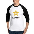 thumbnail image 1 of CafePress - U.S. Army® Black And Gold Logo Baseball Jersey - Cotton Baseball Jersey, 3/4 Raglan Sleeve Shirt, 1 of 4