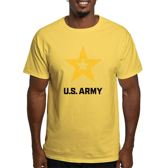 CafePress - U.S. Army® Black And Gold Logo T Shirt - Men's Classic Graphic T-Shirt