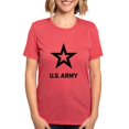 thumbnail image 1 of CafePress - U.S. Army® Black Logo T Shirt - Womens Tri-blend T-Shirt, 1 of 4
