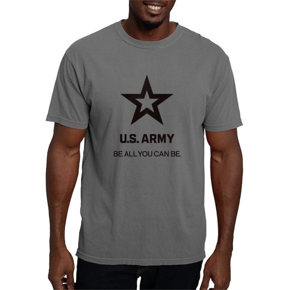 CafePress - U.S. Army® Black Logo Tagline T Shirt - Mens Comfort Colors Shirt