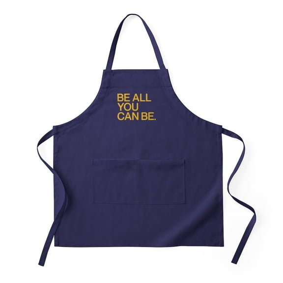 CafePress - U.S. Army Gold Tagline - Kitchen Apron with Pockets, Grilling Apron, Baking Apron
