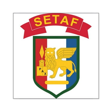 CafePress - U.S.Army SETAF Italy Square Sticker 3 X 3 - Square Sticker 3" x 3"