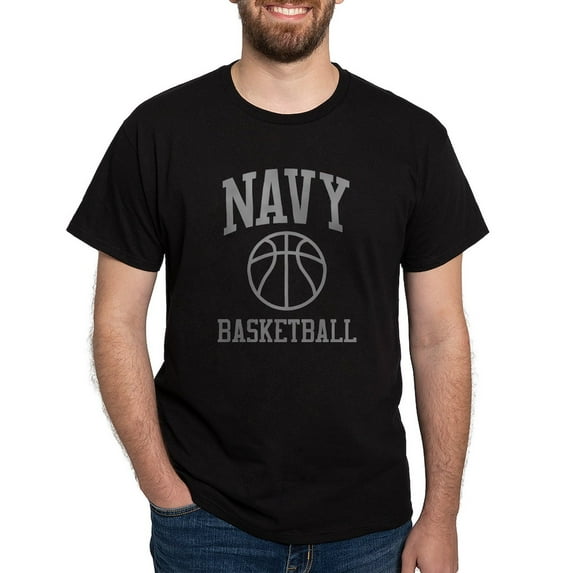 CafePress - U.S. Navy Basketball Dark T Shirt - Men's Classic Graphic Cotton T-Shirt