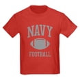 thumbnail image 1 of CafePress - U.S. Navy Football Kids Dark T Shirt - Dark T-Shirt Kids XS-XL, 1 of 4