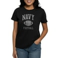 thumbnail image 1 of CafePress - U.S. Navy Football Women's Dark T Shirt - Women's Traditional Fit Dark T-Shirt, 1 of 4