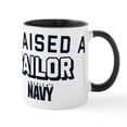 thumbnail image 1 of CafePress - U.S. Navy I Raised A Sailor - 11 oz Ceramic Mug - Novelty Coffee Tea Cup, 1 of 6