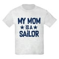 thumbnail image 1 of CafePress - U.S. Navy My Mom Is A Sailor Kids Light T Shirt - Light T-Shirt Kids XS-XL, 1 of 4