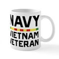 thumbnail image 1 of CafePress - U.S. Navy Vietnam Veteran - 11 oz Ceramic Mug - Novelty Coffee Tea Cup, 1 of 4