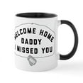 thumbnail image 1 of CafePress - U.S. Navy Welcome Home Daddy I M - 11 oz Ceramic Mug - Novelty Coffee Tea Cup, 1 of 4