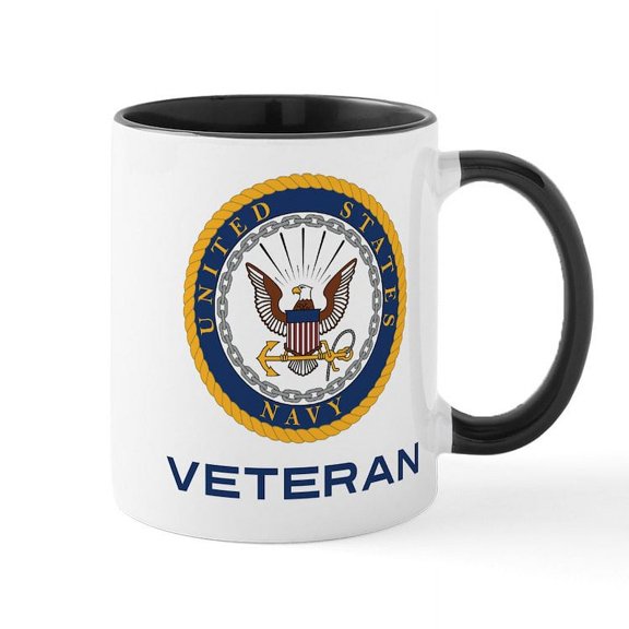 CafePress - U.S. Veteran - 11 oz Ceramic Mug - Novelty Coffee Tea Cup
